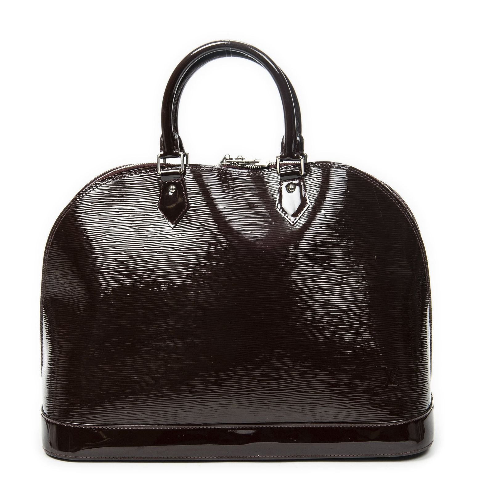Louis Vuitton Alma Prune Electric Epi Handbag