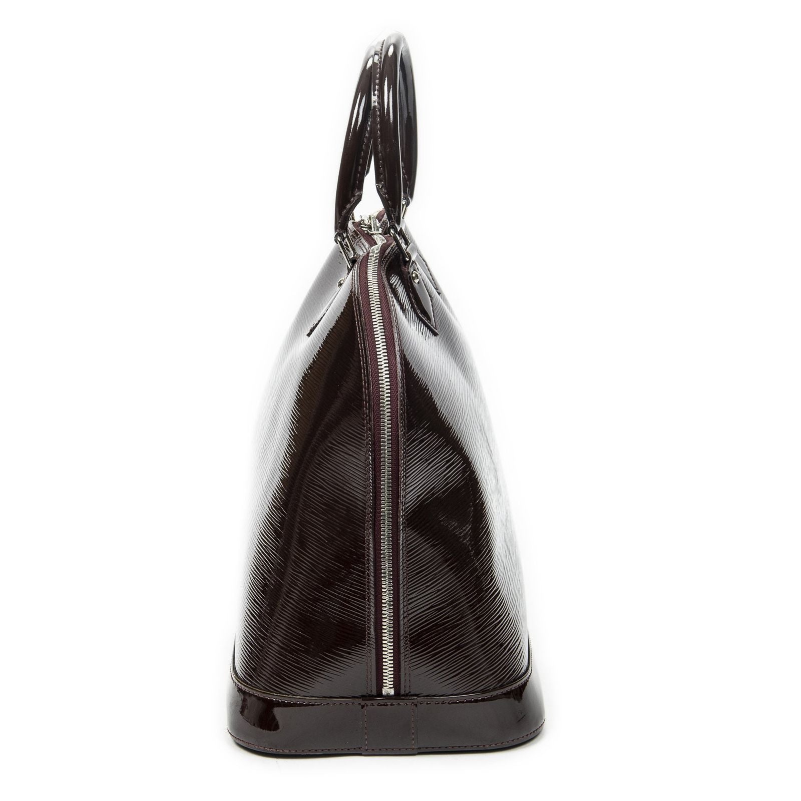 Louis Vuitton Alma Prune Electric Epi Handbag — view 4