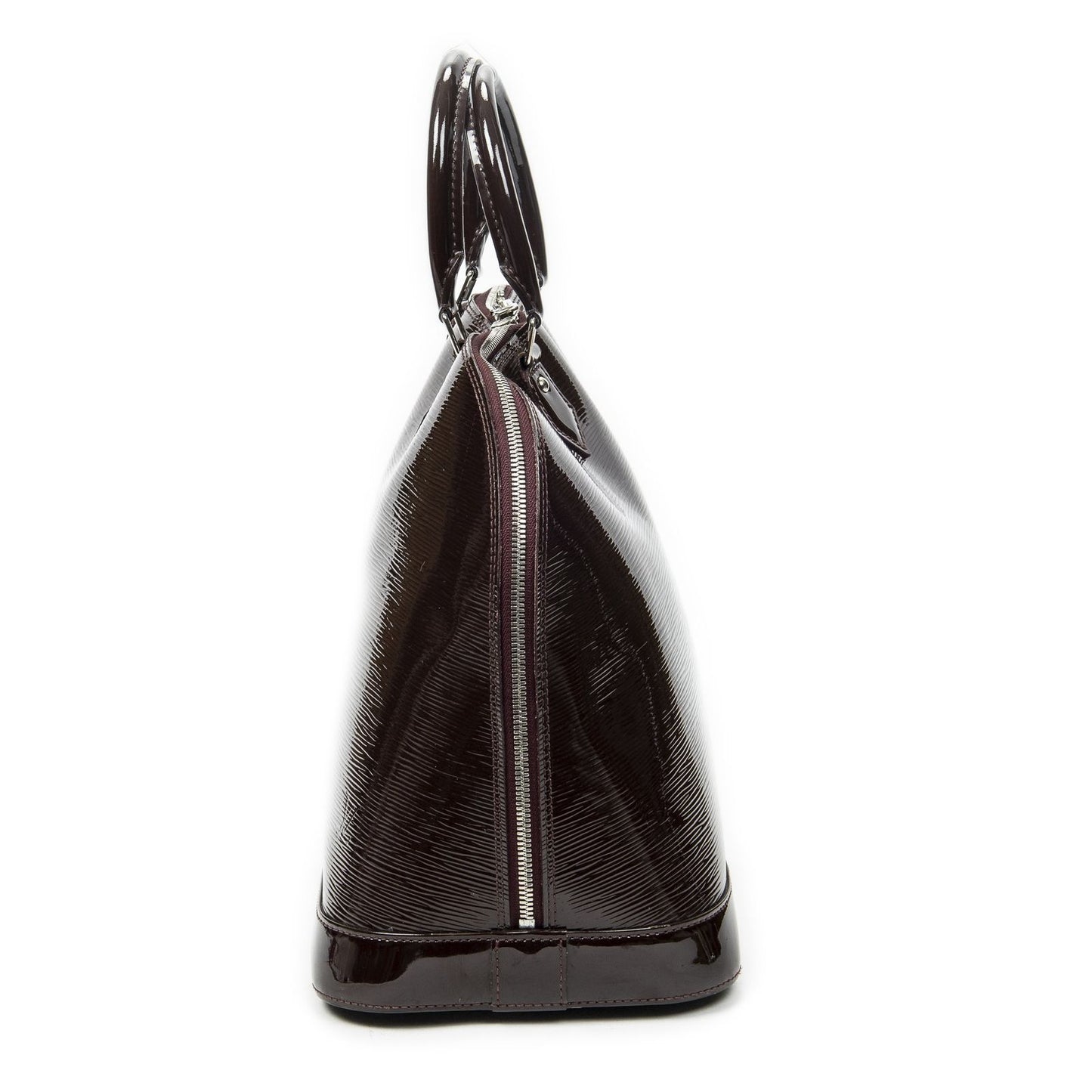 Louis Vuitton Alma Prune Electric Epi Handbag — view 3