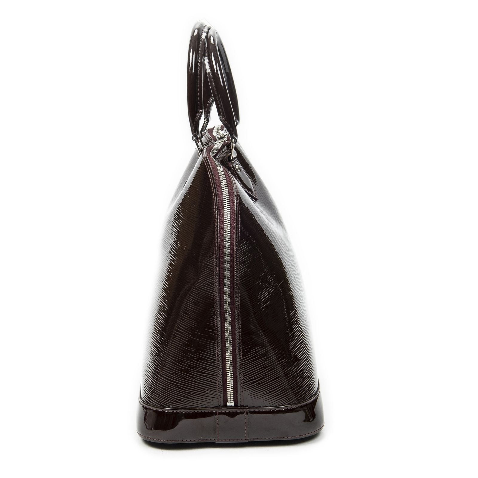 Louis Vuitton Alma Prune Electric Epi Handbag — view 3