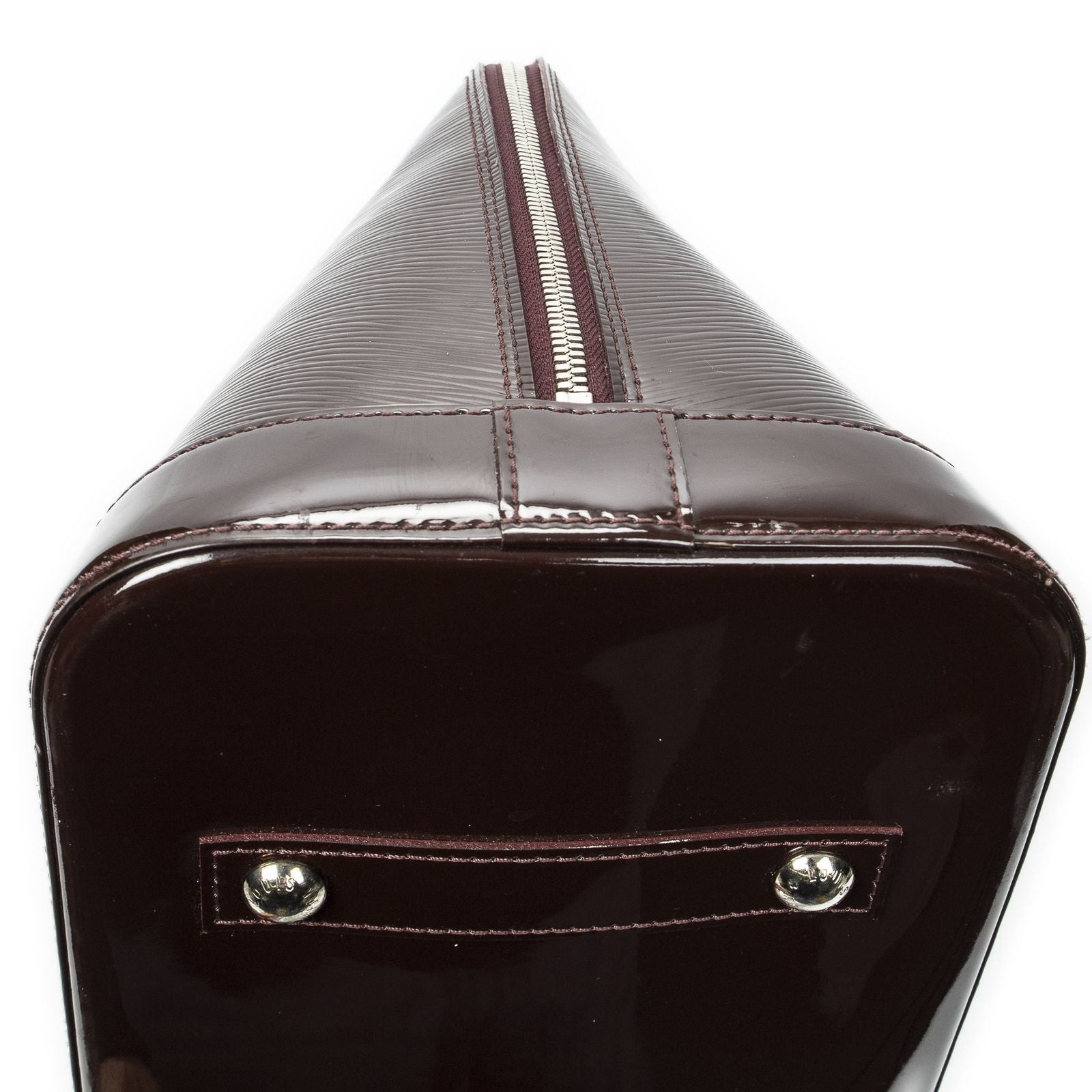 Louis Vuitton Alma Prune Electric Epi Handbag — view 7