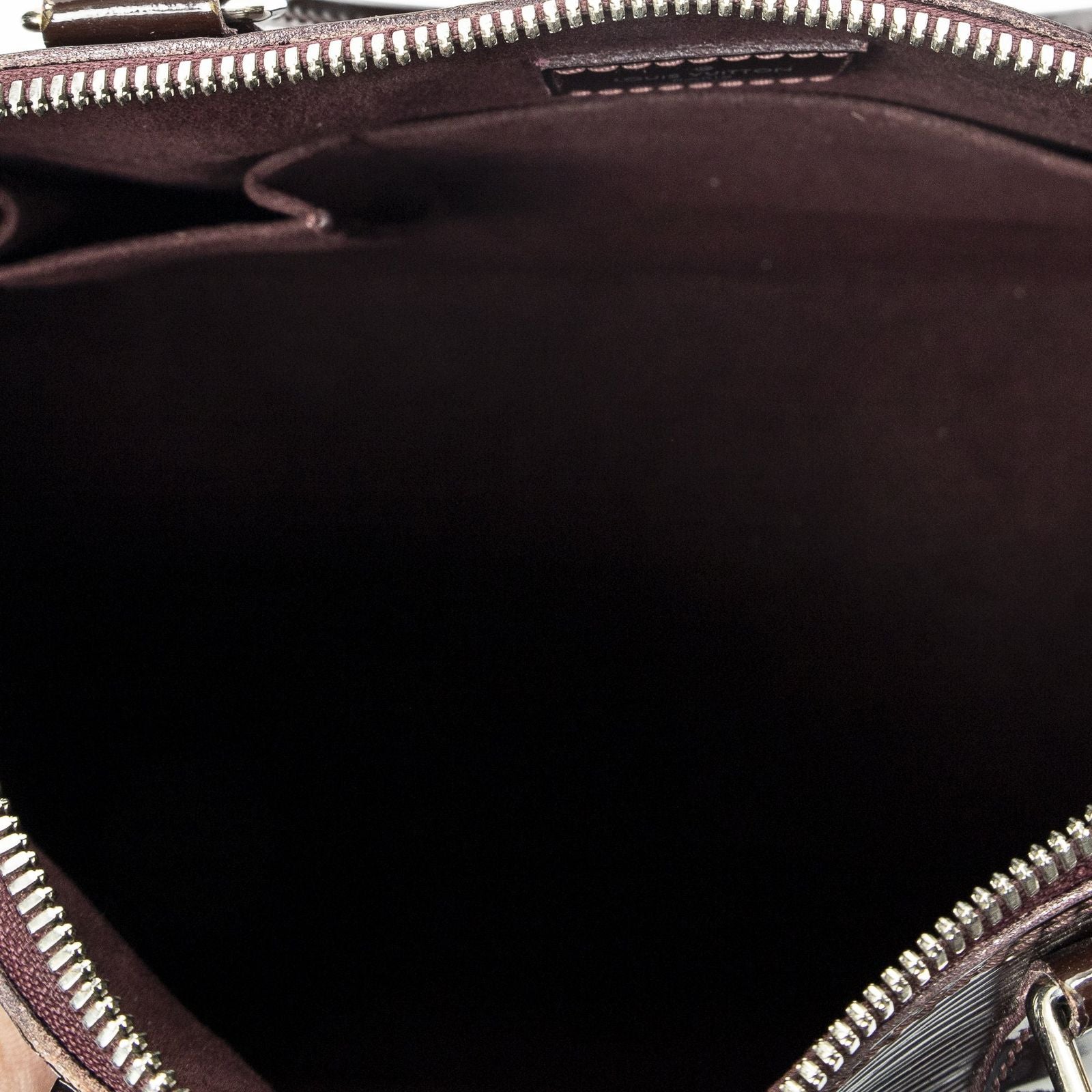 Louis Vuitton Alma Prune Electric Epi Handbag — view 9