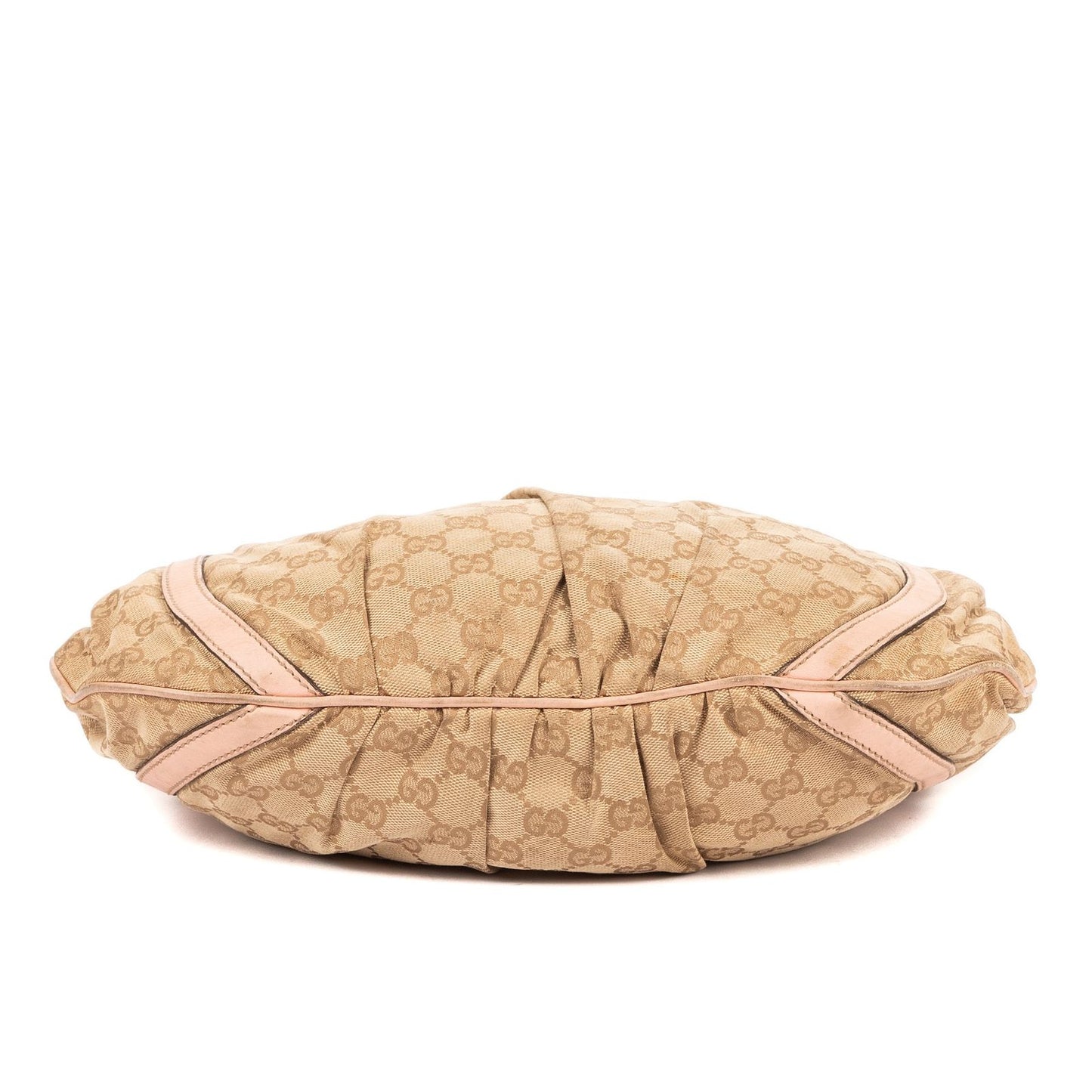 Gucci Abbey D-Sling Pink Beige Monogram Canvas Handbag — view 6