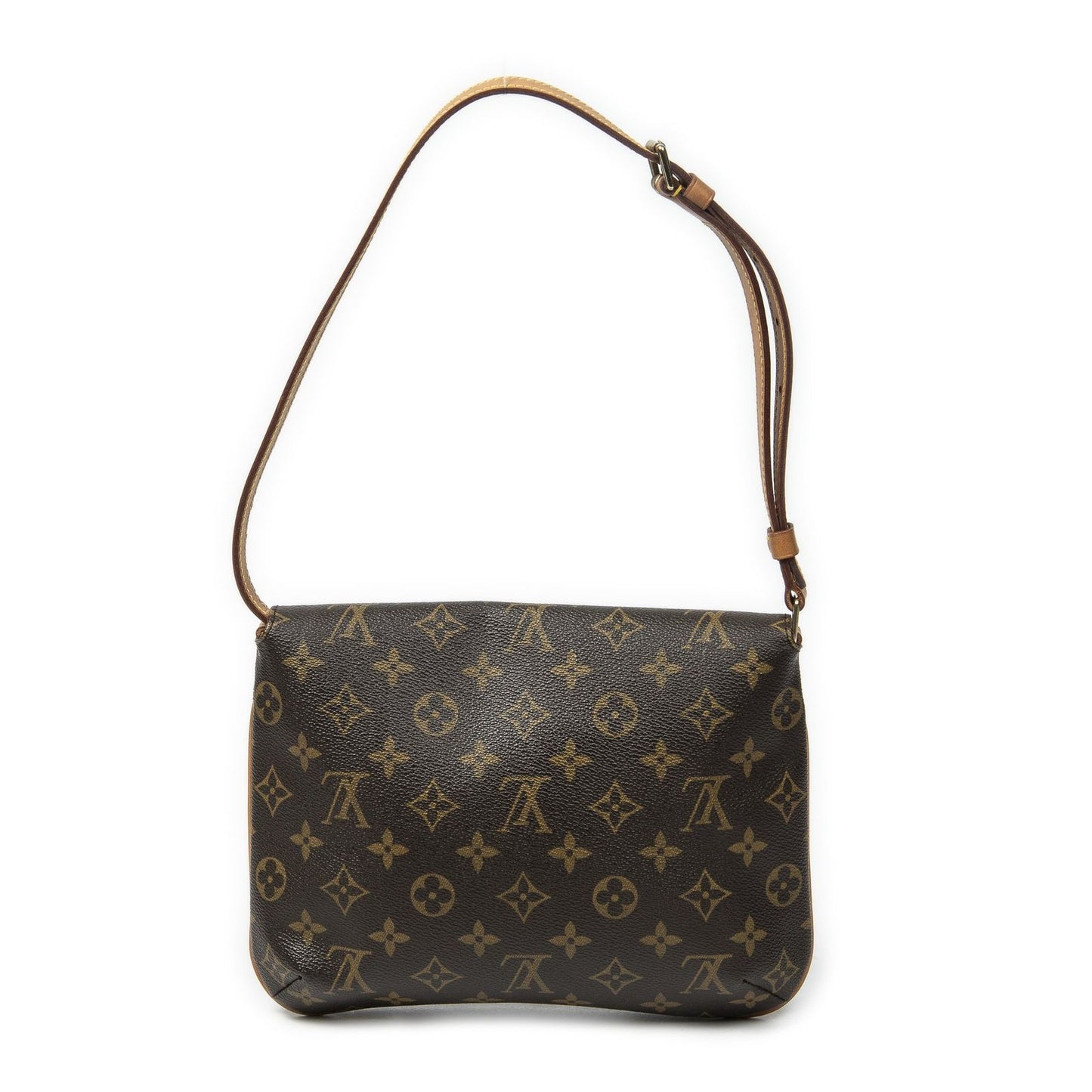Louis Vuitton Musette Tango Brown Monogram Canvas Messenger Bag — view 5