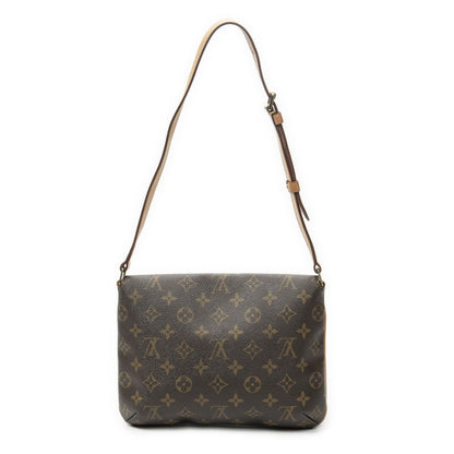 Louis Vuitton Musette Tango Brown Monogram Canvas Messenger Bag — view 5