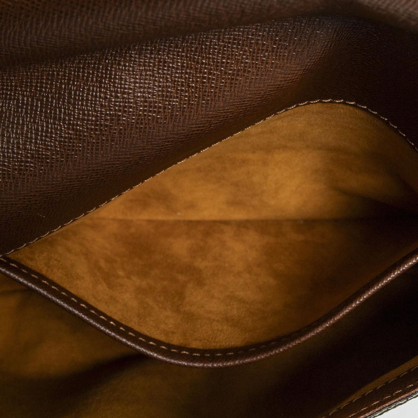 Louis Vuitton Musette Tango Brown Monogram Canvas Messenger Bag — view 9