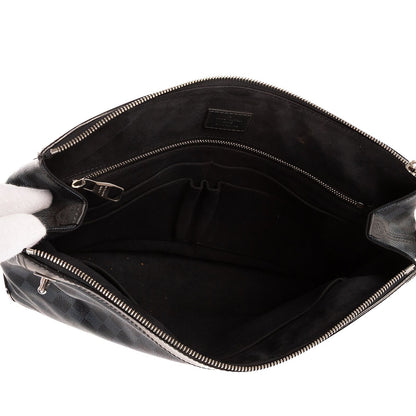 Louis Vuitton Greenwich Messenger Black Damier Cobalt T-Shirt — view 9