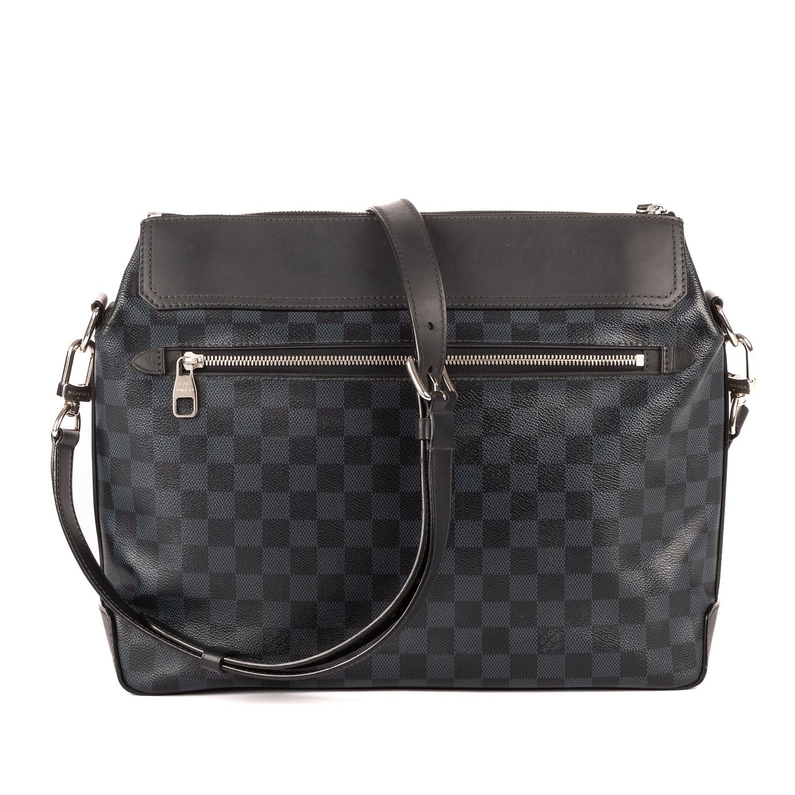 Louis Vuitton Greenwich Messenger Black Damier Cobalt T-Shirt — view 5
