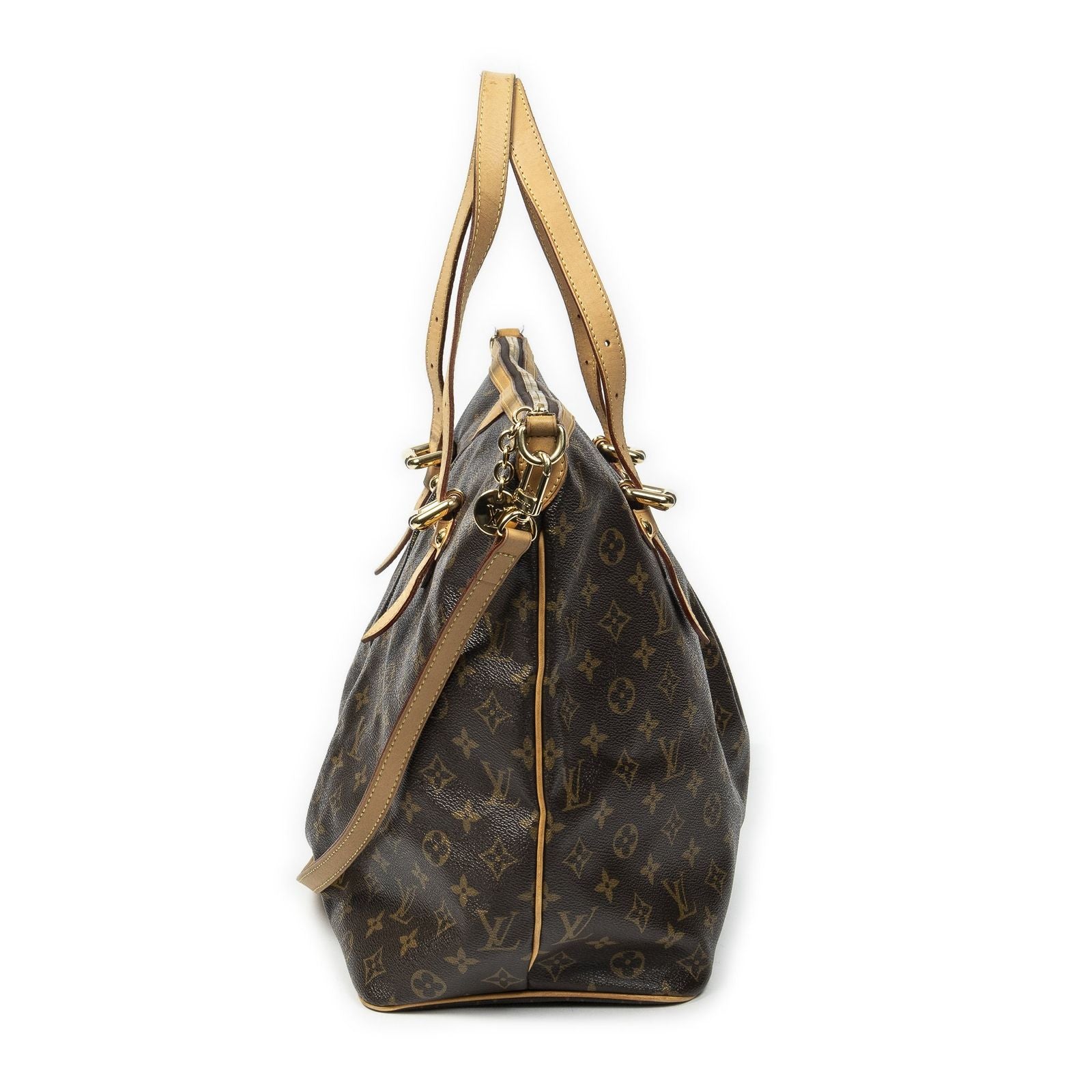 Louis Vuitton Palermo Brown Monogram Canvas Messenger Bag — view 4