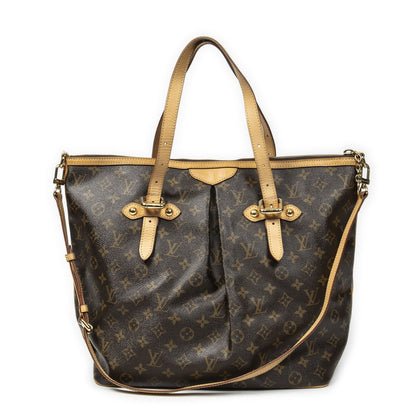Louis Vuitton Palermo Brown Monogram Canvas Messenger Bag — view 5