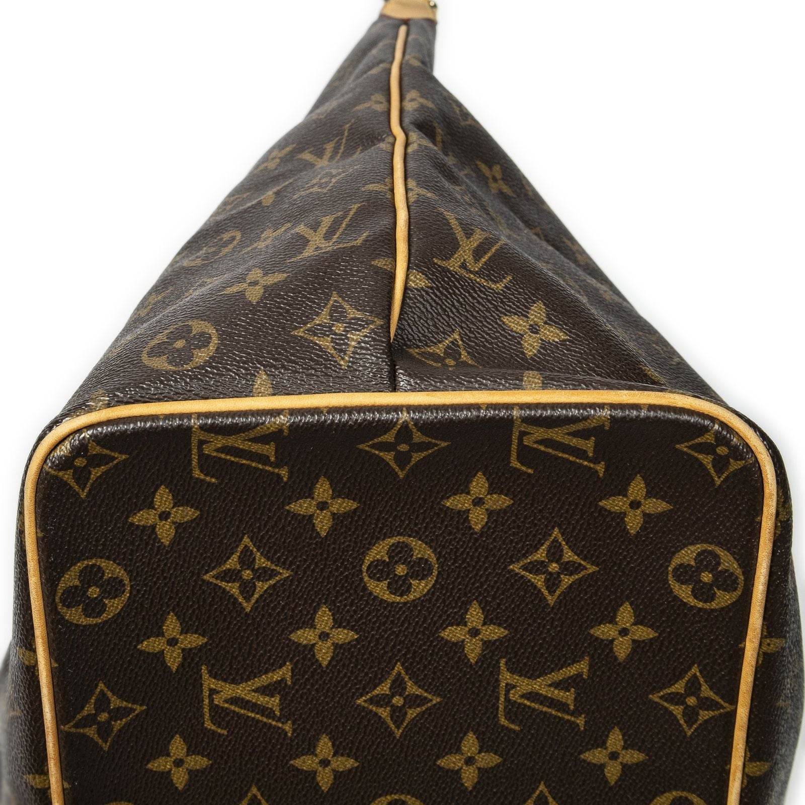 Louis Vuitton Palermo Brown Monogram Canvas Messenger Bag — view 8