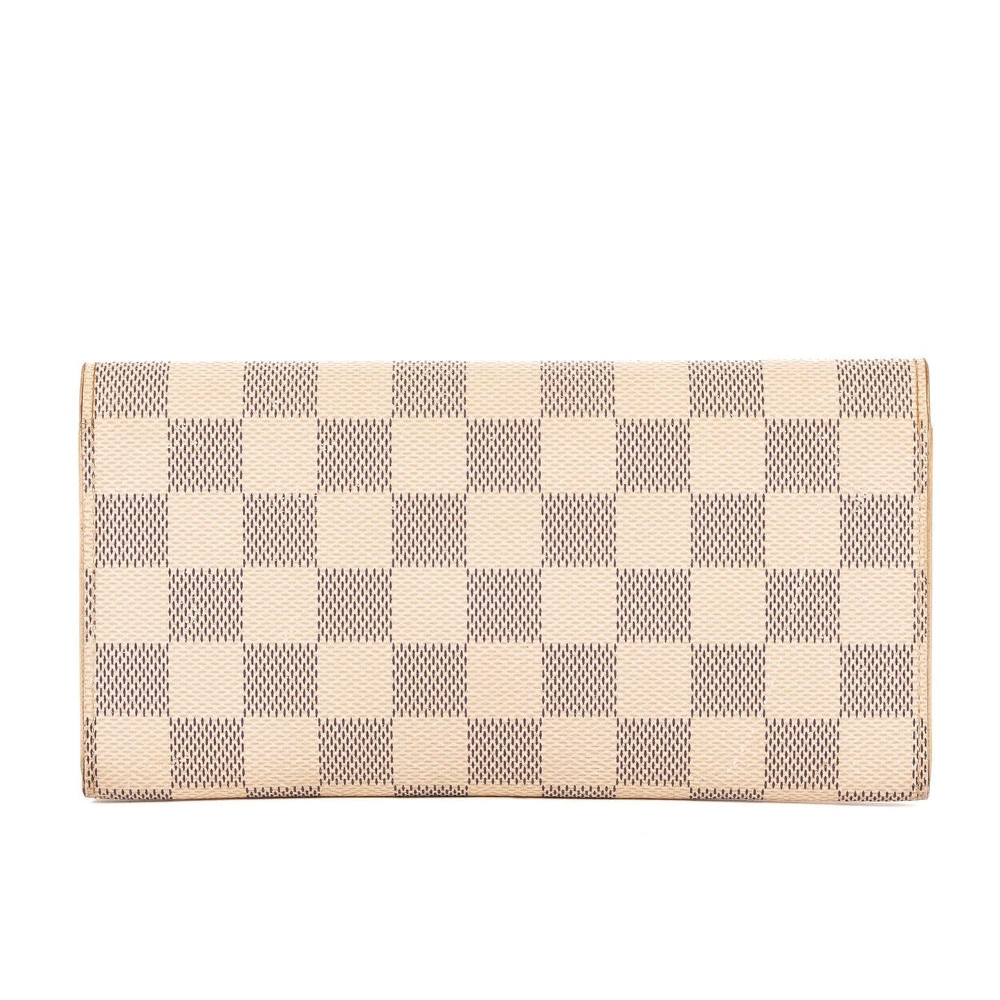 Louis Vuitton Emily White Damier Azur Wallet — view 5