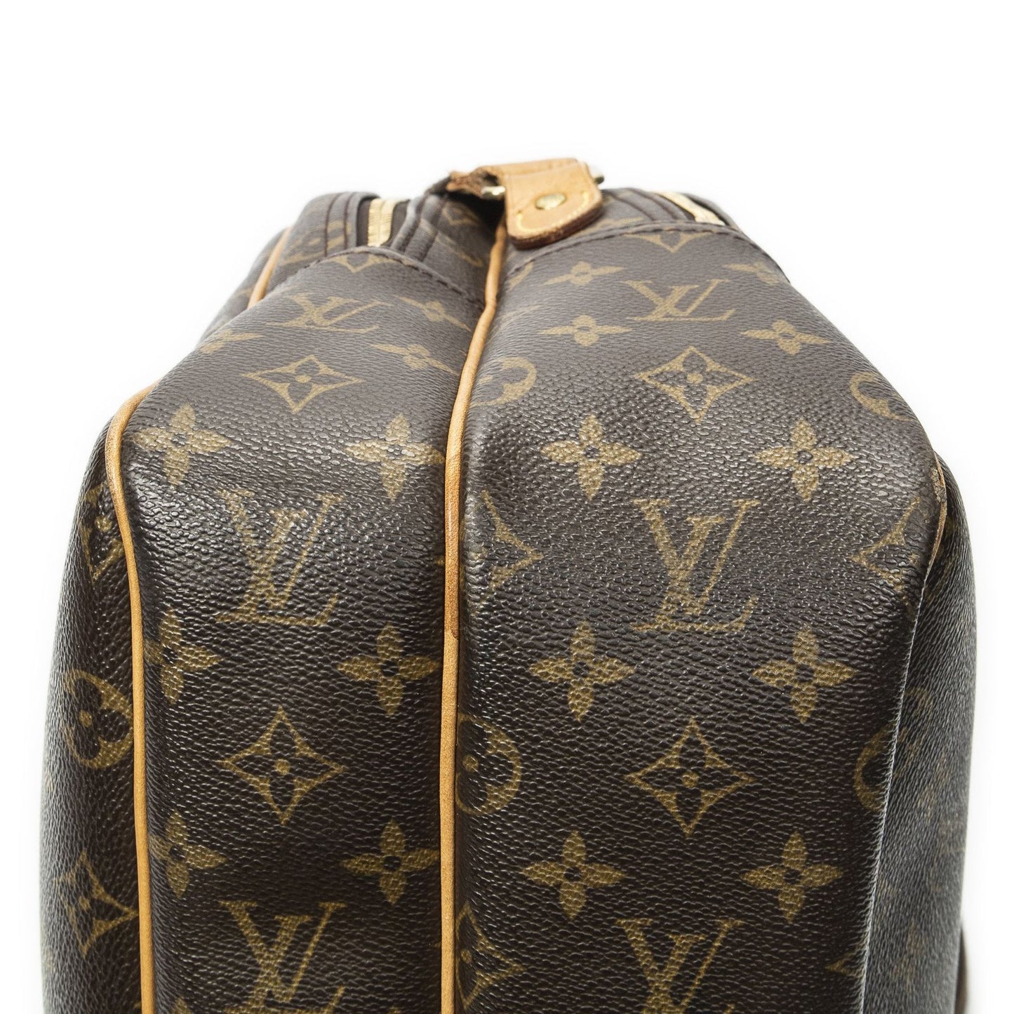 Louis Vuitton Reporter Brown Monogram Canvas Messenger Bag — view 8