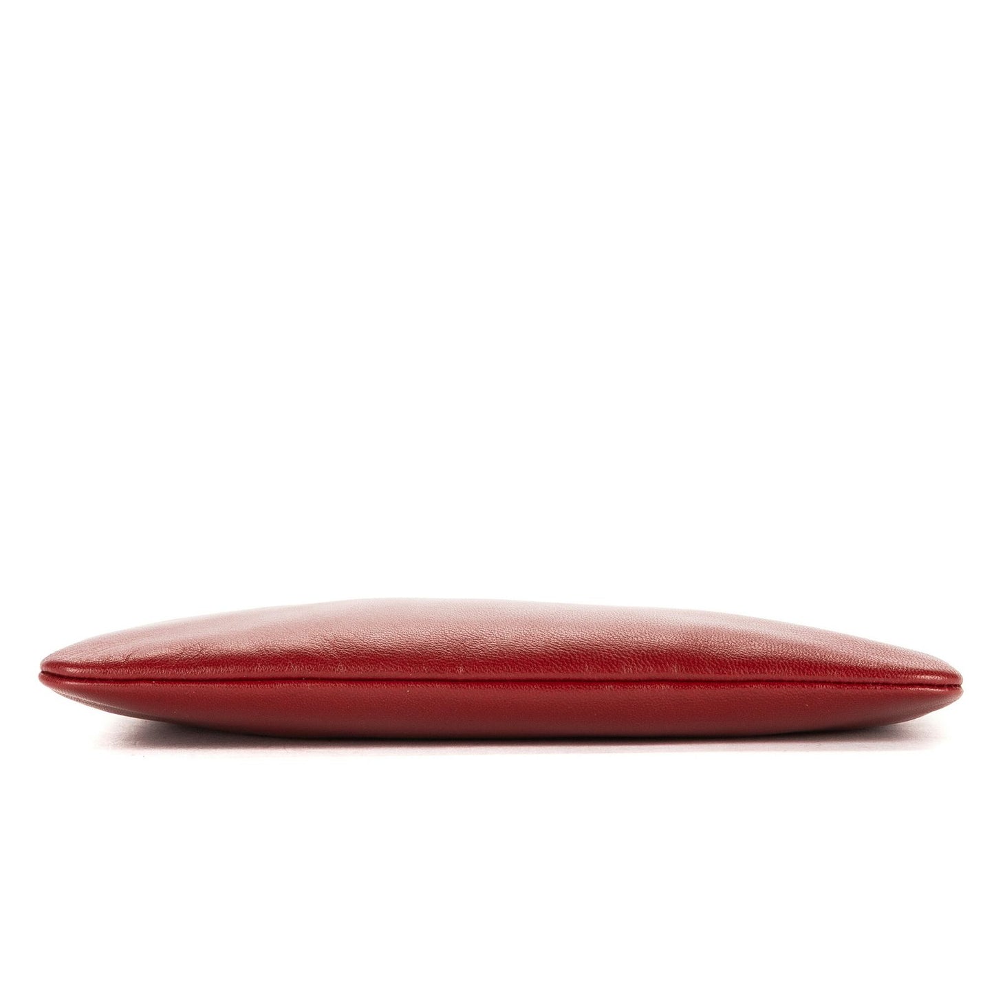 Loewe Anagram Logo Clutch Red Nappa Leather — view 6
