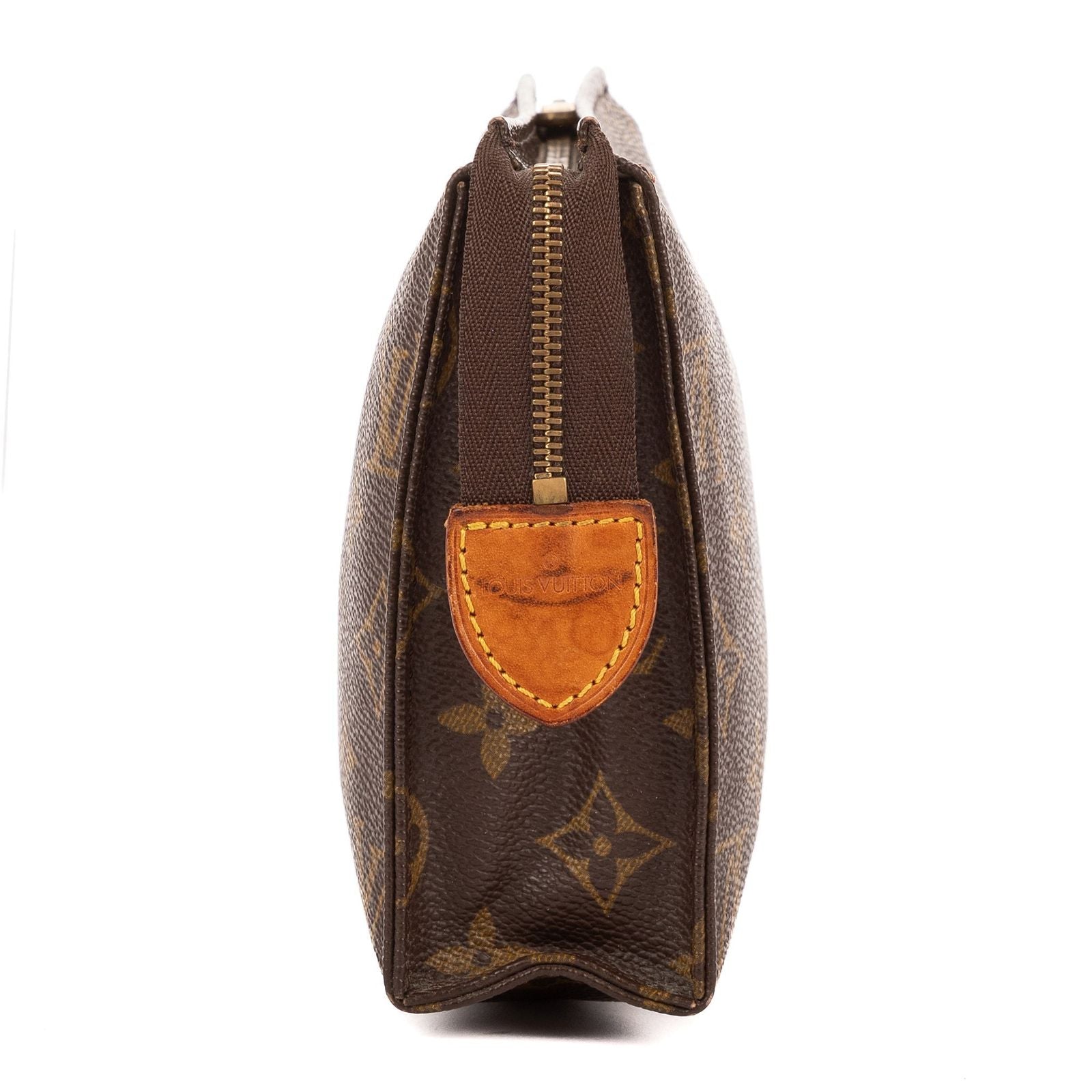 Louis Vuitton Vintage Toiletries Pouch Brown Monogram Canvas — view 3