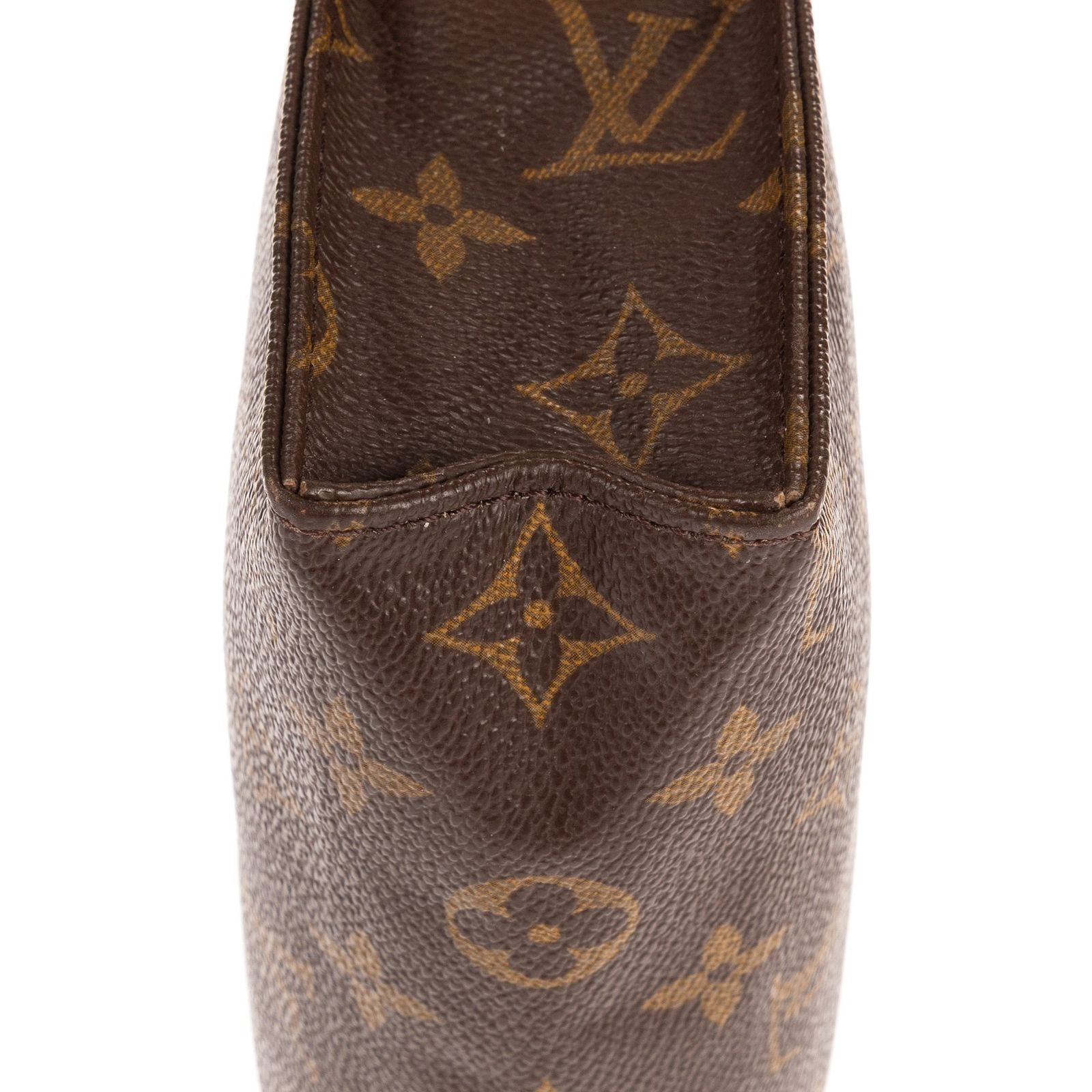 Louis Vuitton Vintage Toiletries Pouch Brown Monogram Canvas — view 7