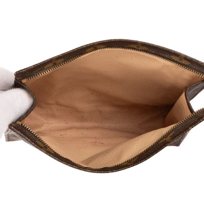 Louis Vuitton Vintage Toiletries Pouch Brown Monogram Canvas — view 9