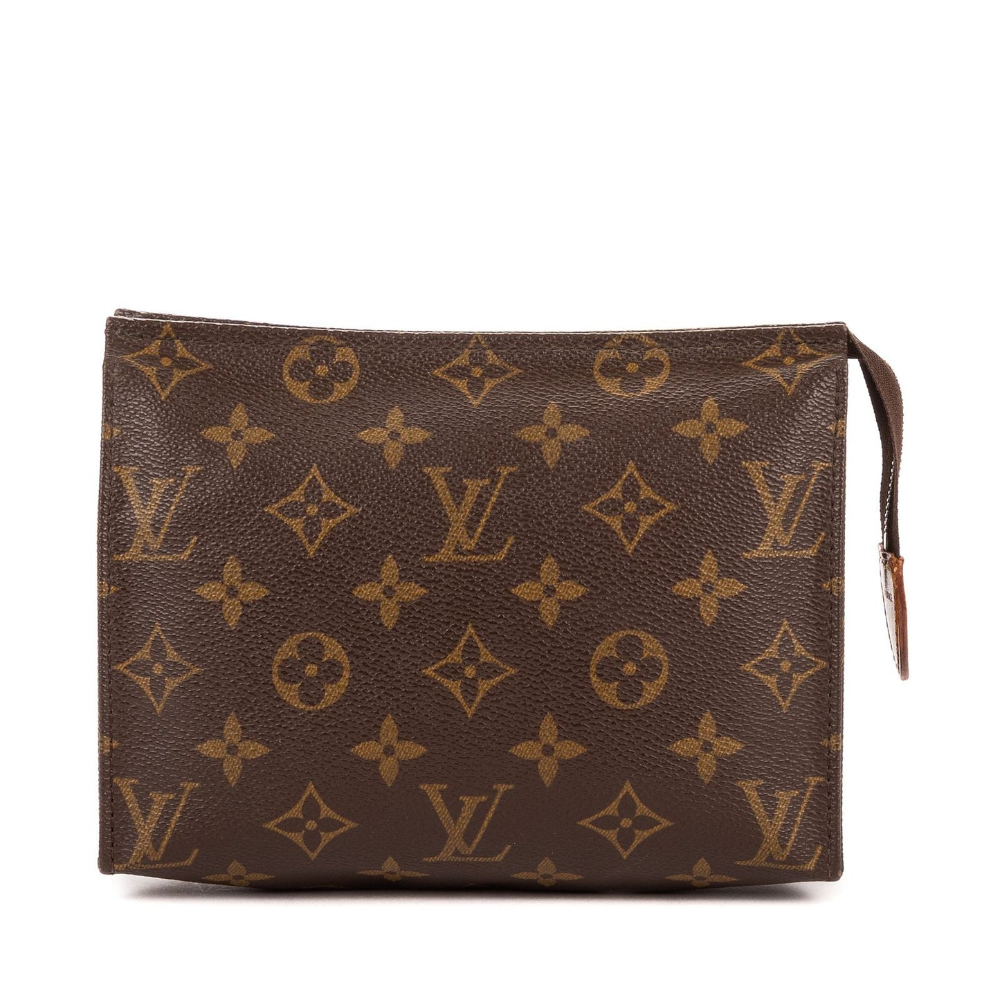 Louis Vuitton Vintage Toiletries Pouch Brown Monogram Canvas