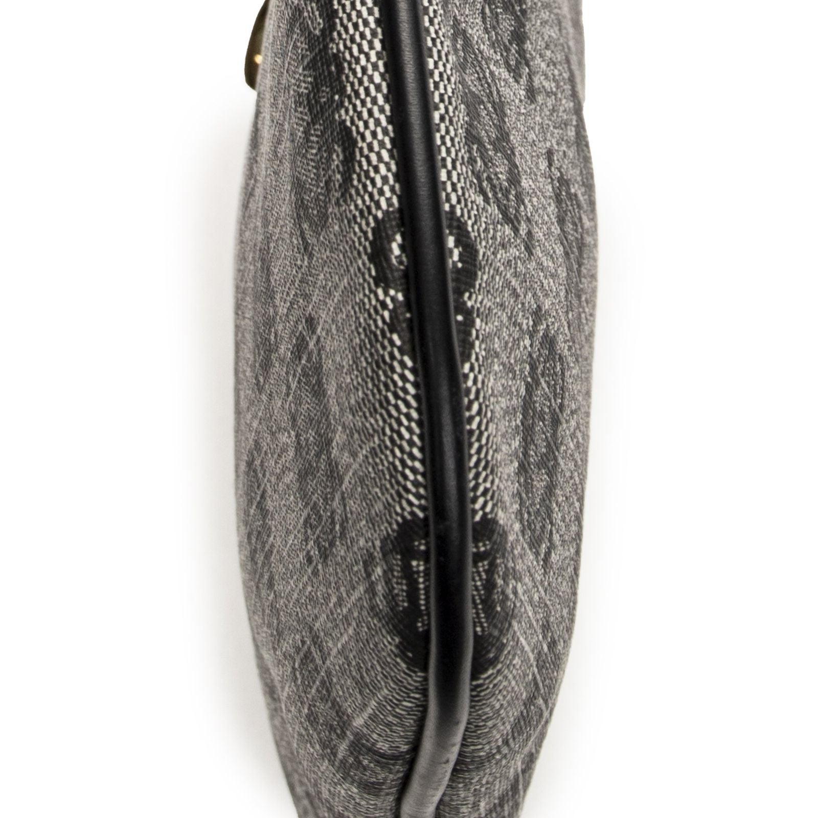 Loewe Anagram Flat Crossbody Bag Black Canvas — view 8