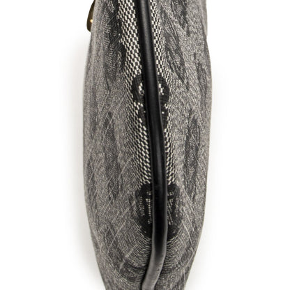 Loewe Anagram Flat Crossbody Bag Black Canvas — view 8