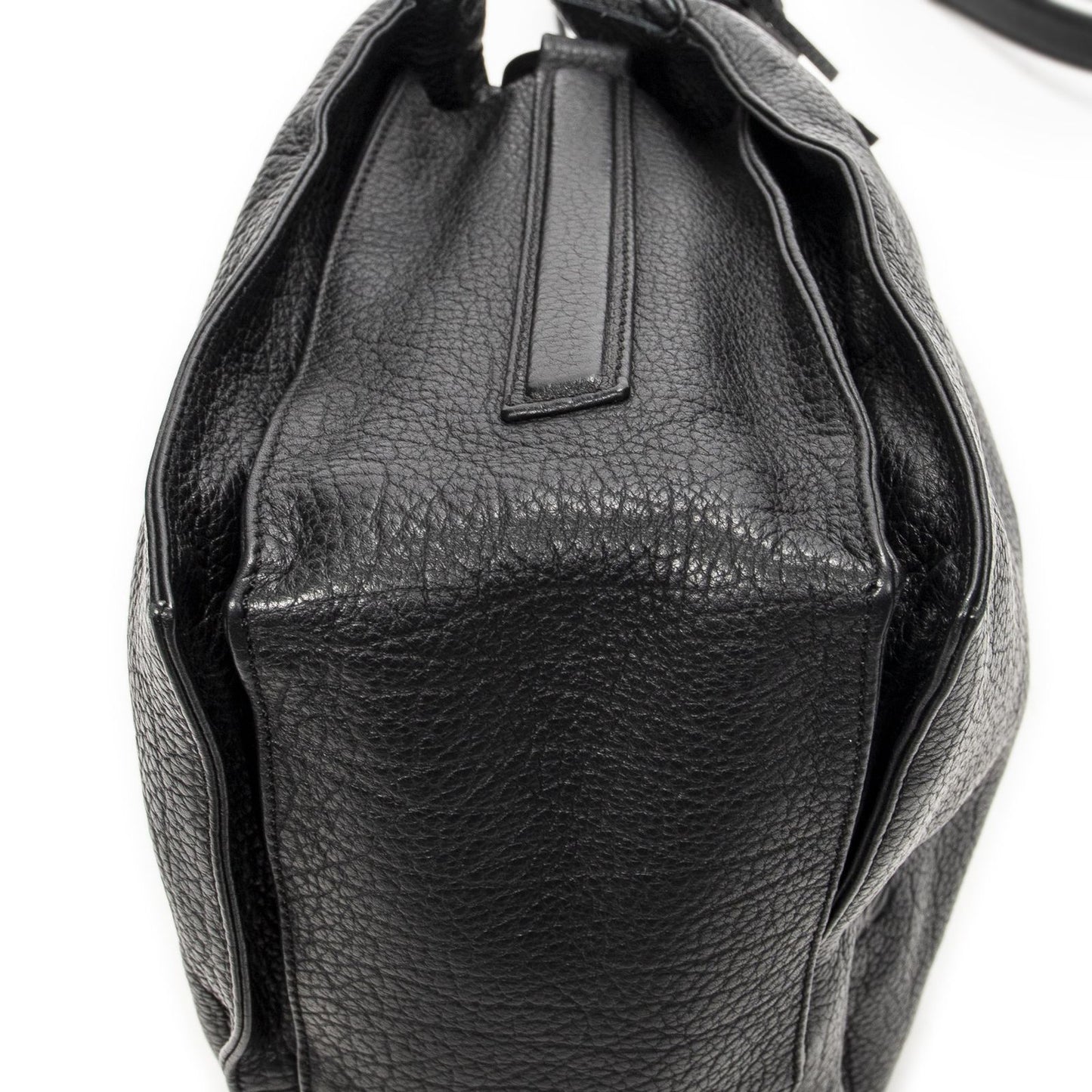 Loewe Tassel Flamenco Bag Black Gray Calfskin Leather — view 8