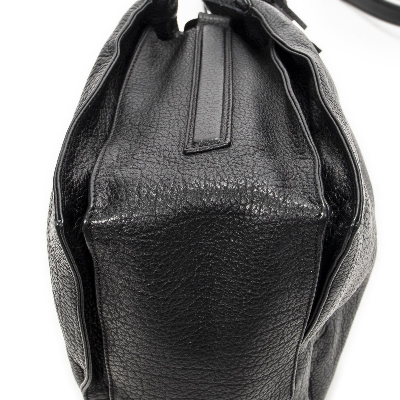 Loewe Tassel Flamenco Bag Black Gray Calfskin Leather — view 8
