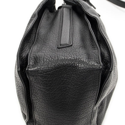 Loewe Tassel Flamenco Bag Black Gray Calfskin Leather — view 8