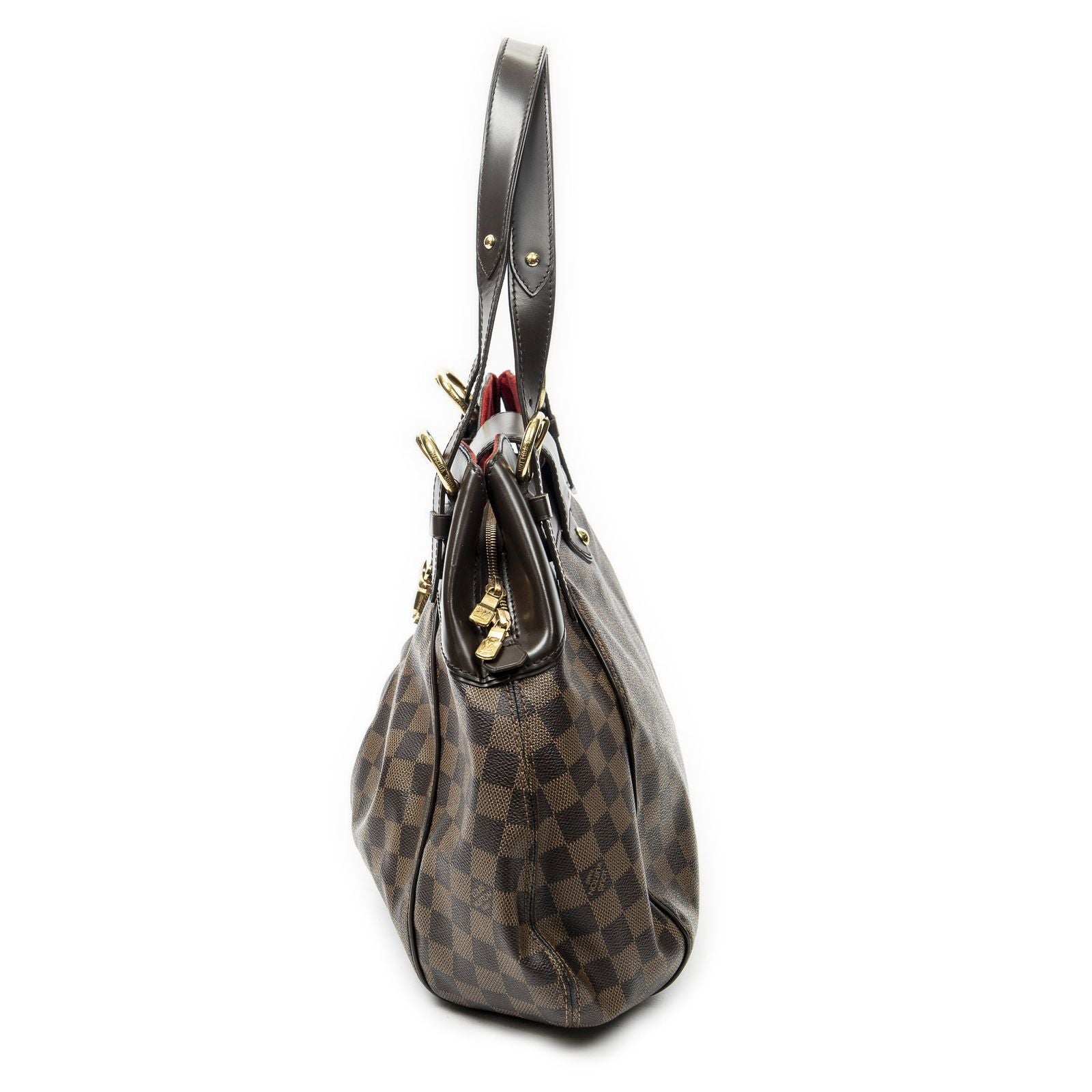 Louis Vuitton Sistine Brown Damier Ebene Messenger Bag — view 3