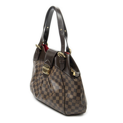 Louis Vuitton Sistine Brown Damier Ebene Messenger Bag — view 2