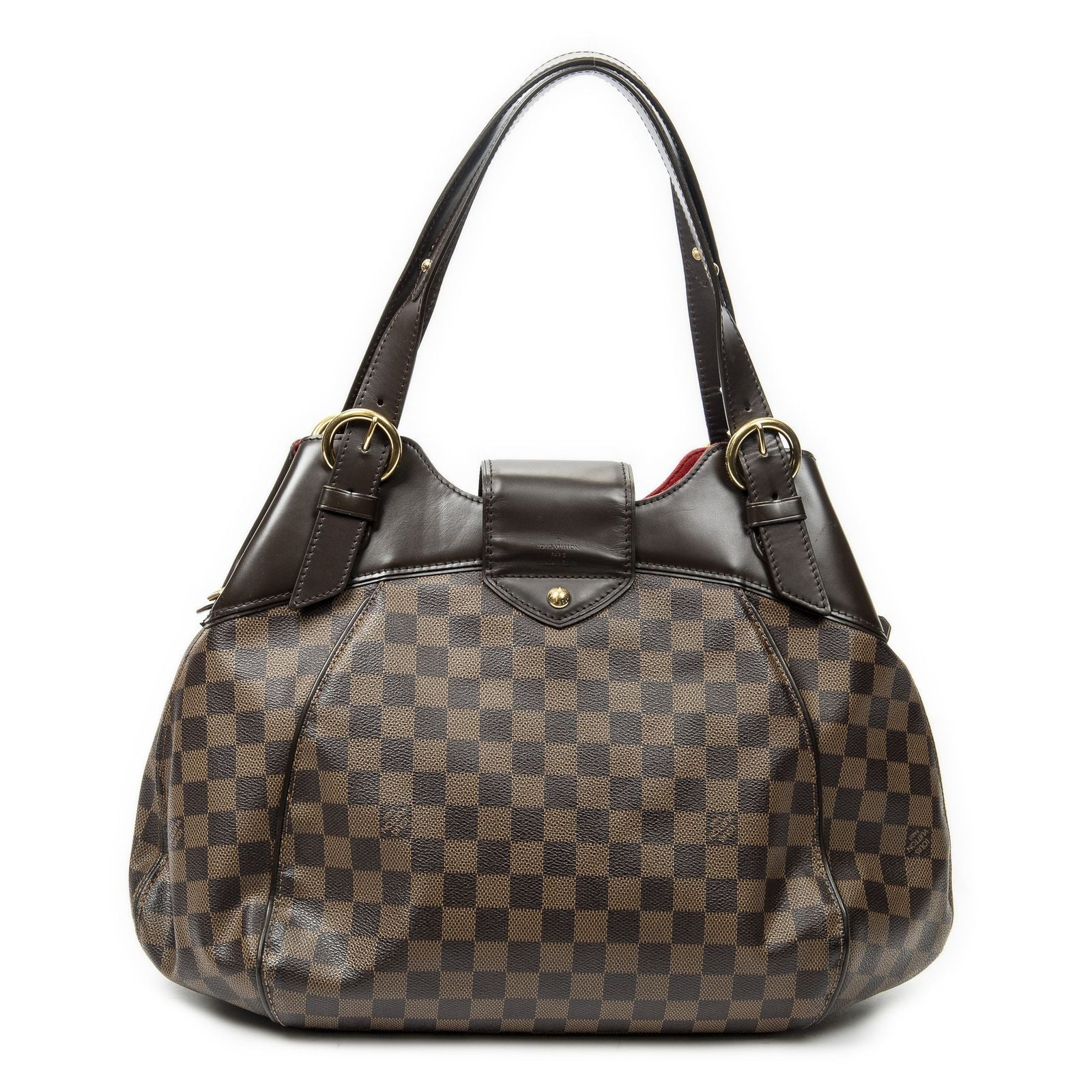 Louis Vuitton Sistine Brown Damier Ebene Messenger Bag — view 5