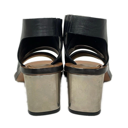 Celine Sandals 34 Black Dark Navy Leather — view 3