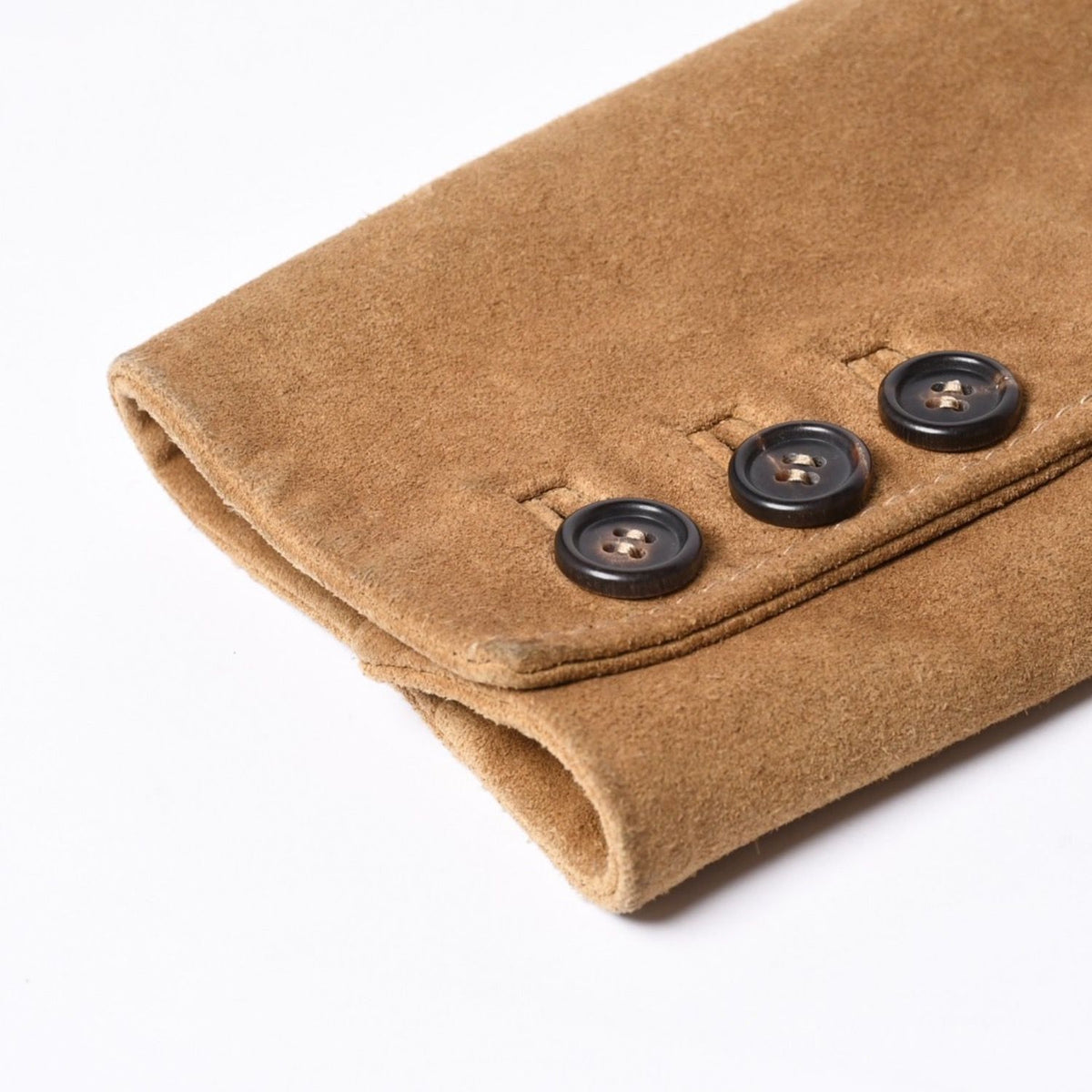 Miu Miu Natural Suede Jacket Leather Khaki 36 — view 7