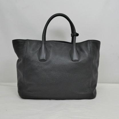 Prada Leather Tote Black Hand Shoulder — view 2