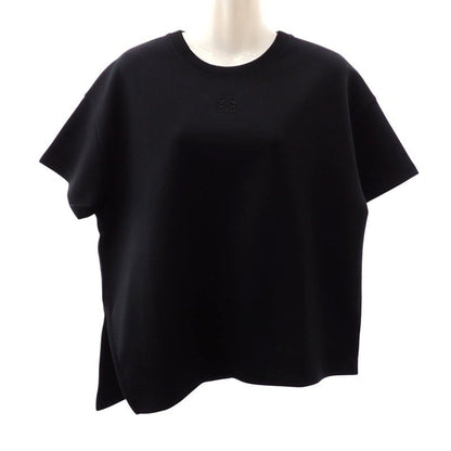 Loewe Asymmetric T-Shirt L Short Sleeve Cotton Nylon Black SA