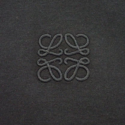 Loewe Asymmetric T-Shirt L Short Sleeve Cotton Nylon Black SA — view 4