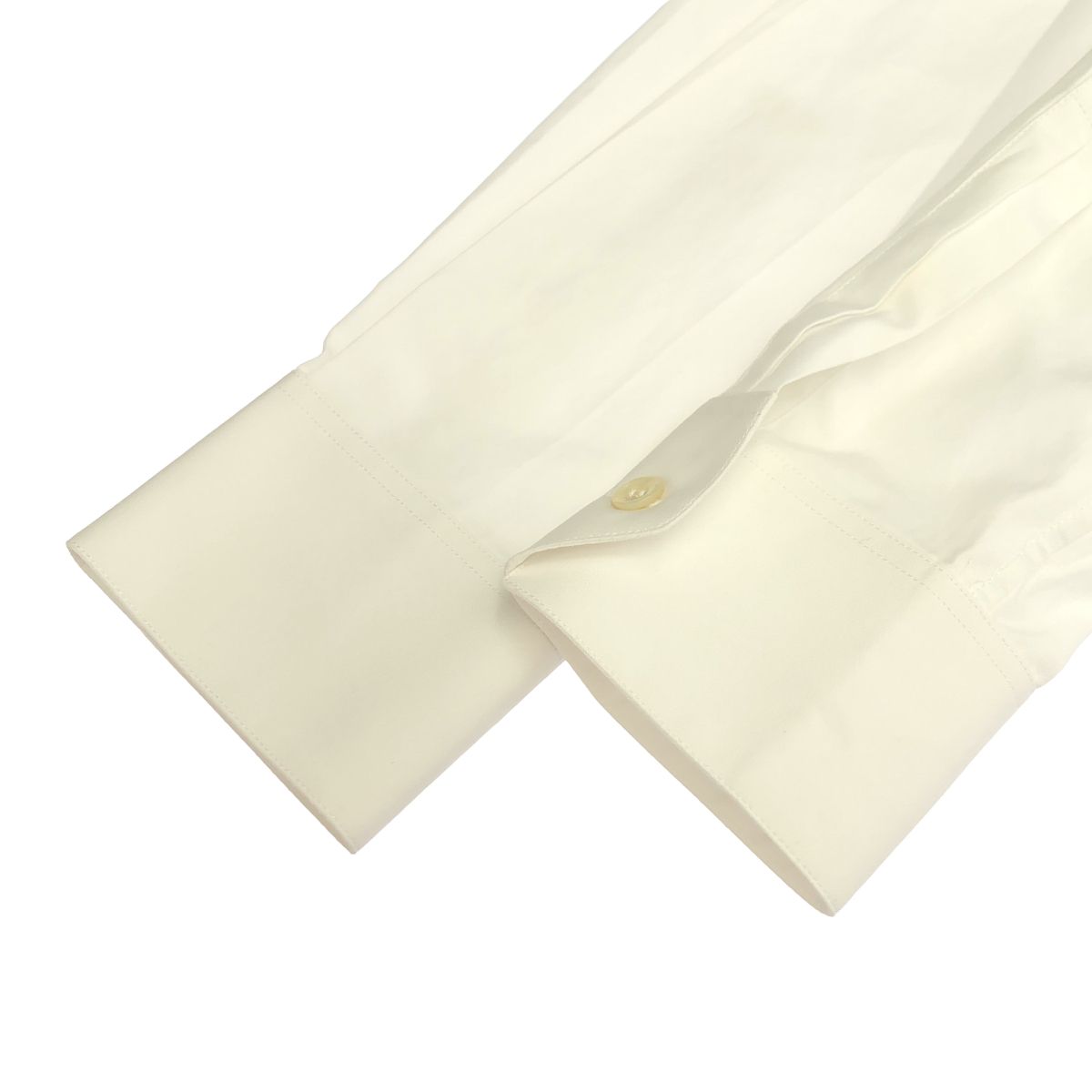 Saint Laurent Paris Cotton Shirt White 41 — view 4