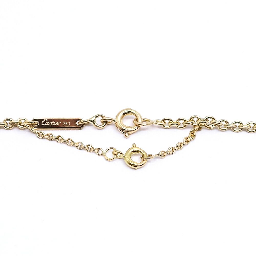 Cartier 18k Yellow Gold WG PG Trinity Necklace Pendant 750 Bullion — view 9