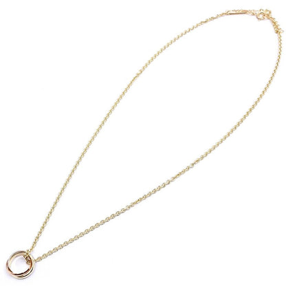 Cartier 18k Yellow Gold WG PG Trinity Necklace Pendant 750 Bullion — view 5