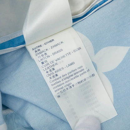 Louis Vuitton Monogram Blue Rag One All in One Short 34 Beige Cotton 1 — view 7