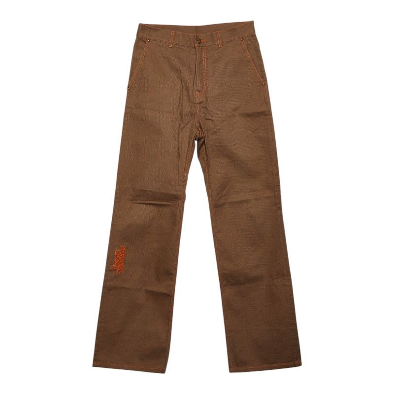 Louis Vuitton 30 Brown Cotton Suede 1- Pants