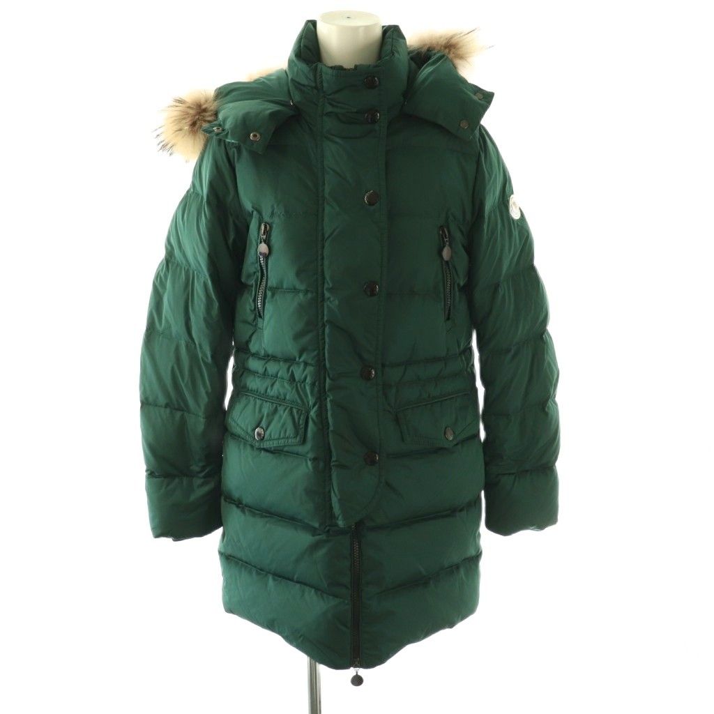 Moncler Fragonette Down Jacket Coat Green
