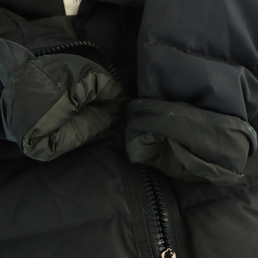 Moncler Gerboise Down Jacket Coat 0 Navy SY — view 8