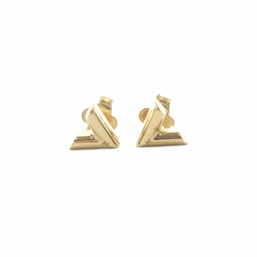 Louis Vuitton Earrings Essential Gold — view 6