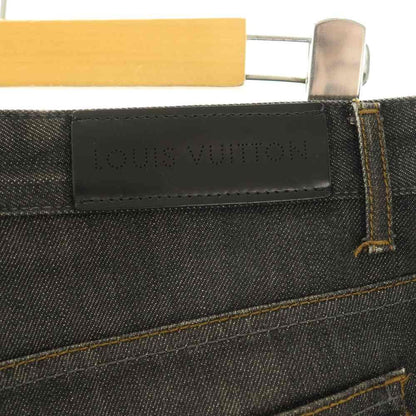 Louis Vuitton Denim Pants Jeans Button Fly Cotton 40 Dark Gray — view 5