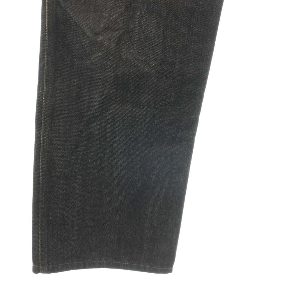 Louis Vuitton Denim Pants Jeans Button Fly Cotton 40 Dark Gray — view 4