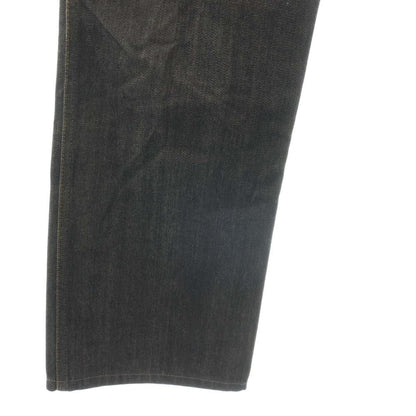 Louis Vuitton Denim Pants Jeans Button Fly Cotton 40 Dark Gray — view 4