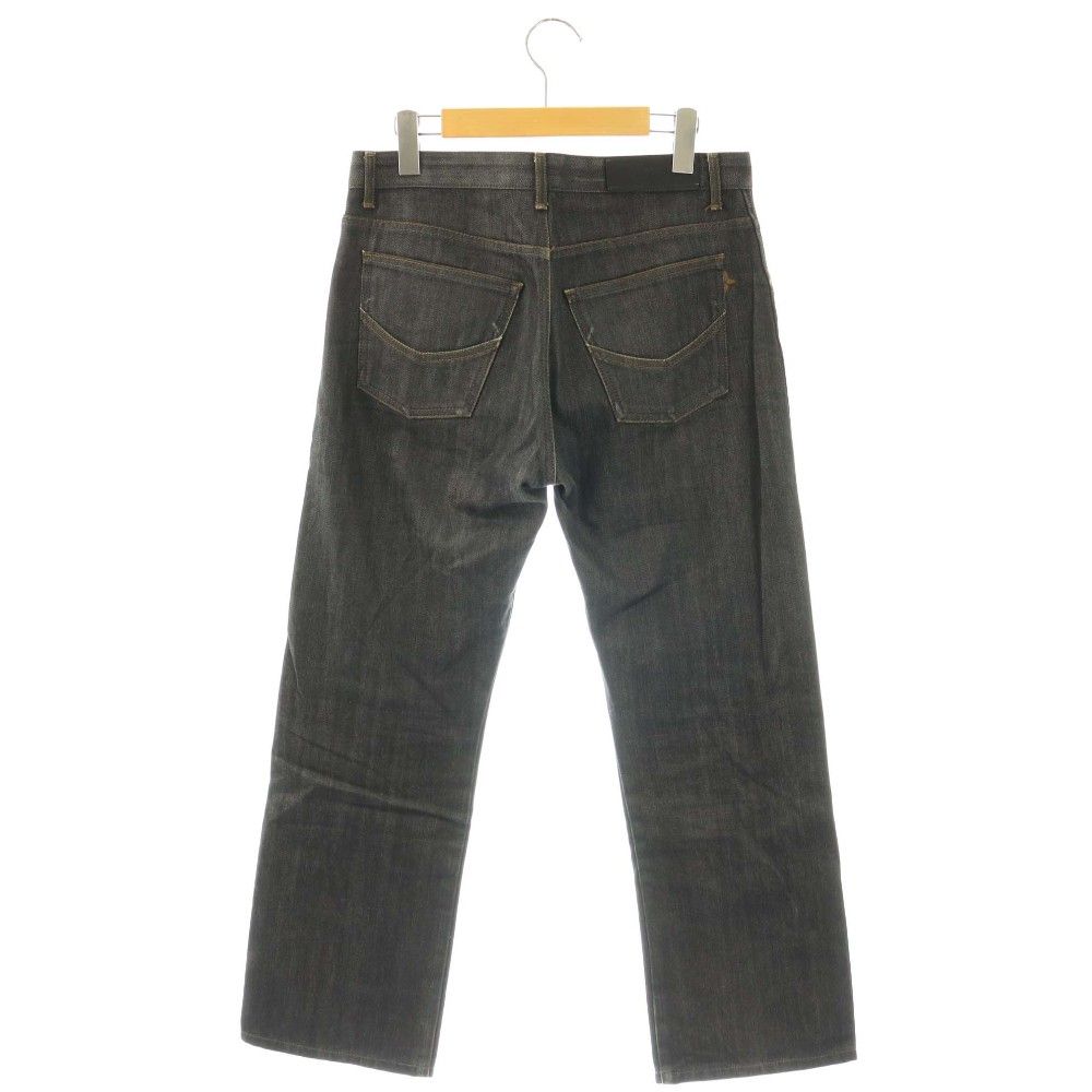 Louis Vuitton Denim Pants Jeans Button Fly Cotton 40 Dark Gray — view 2