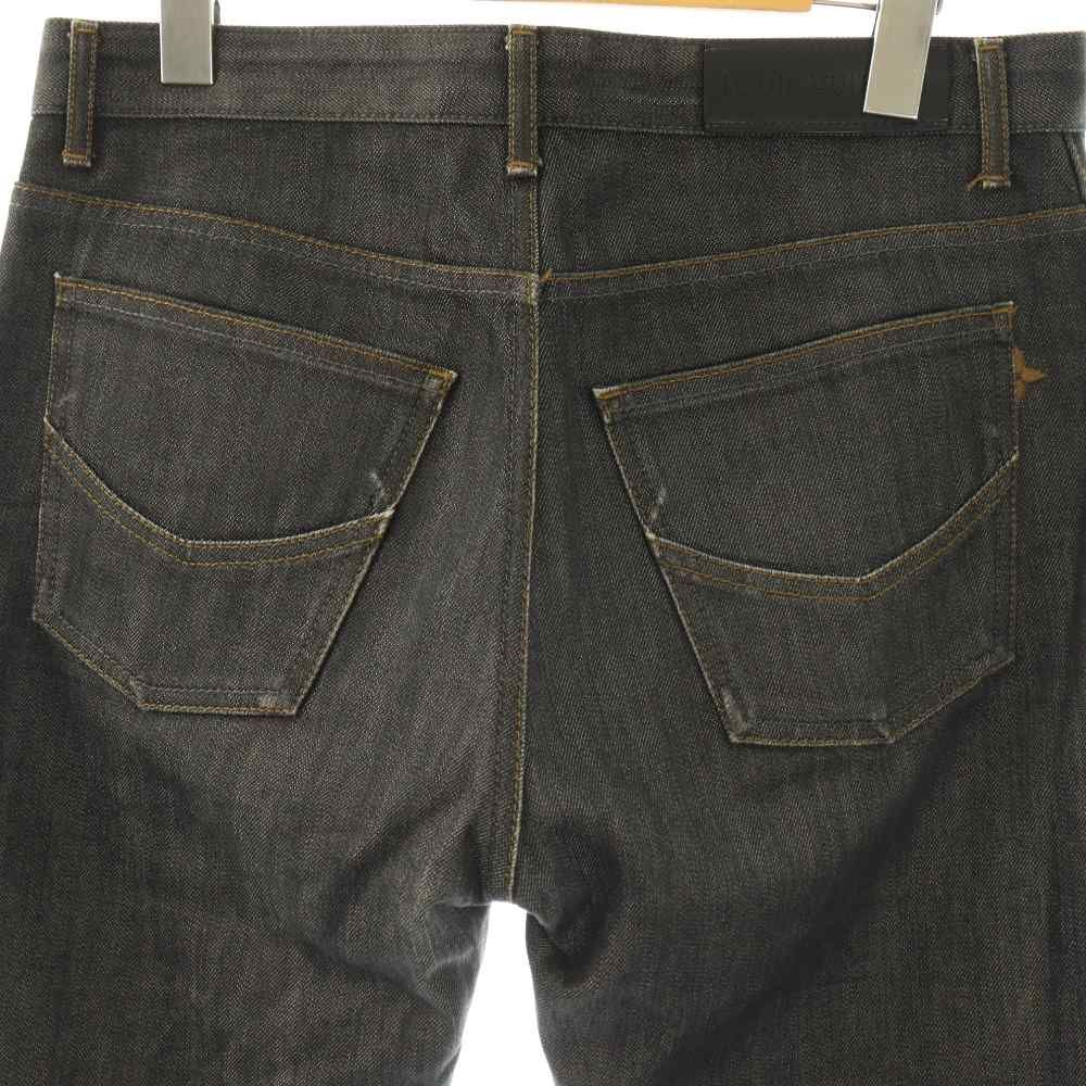 Louis Vuitton Denim Pants Jeans Button Fly Cotton 40 Dark Gray — view 7