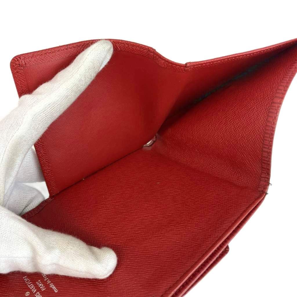 Louis Vuitton Epi Porte Monet Billets Cult Cles Wallet Bifold Leather Hook Logo — view 7