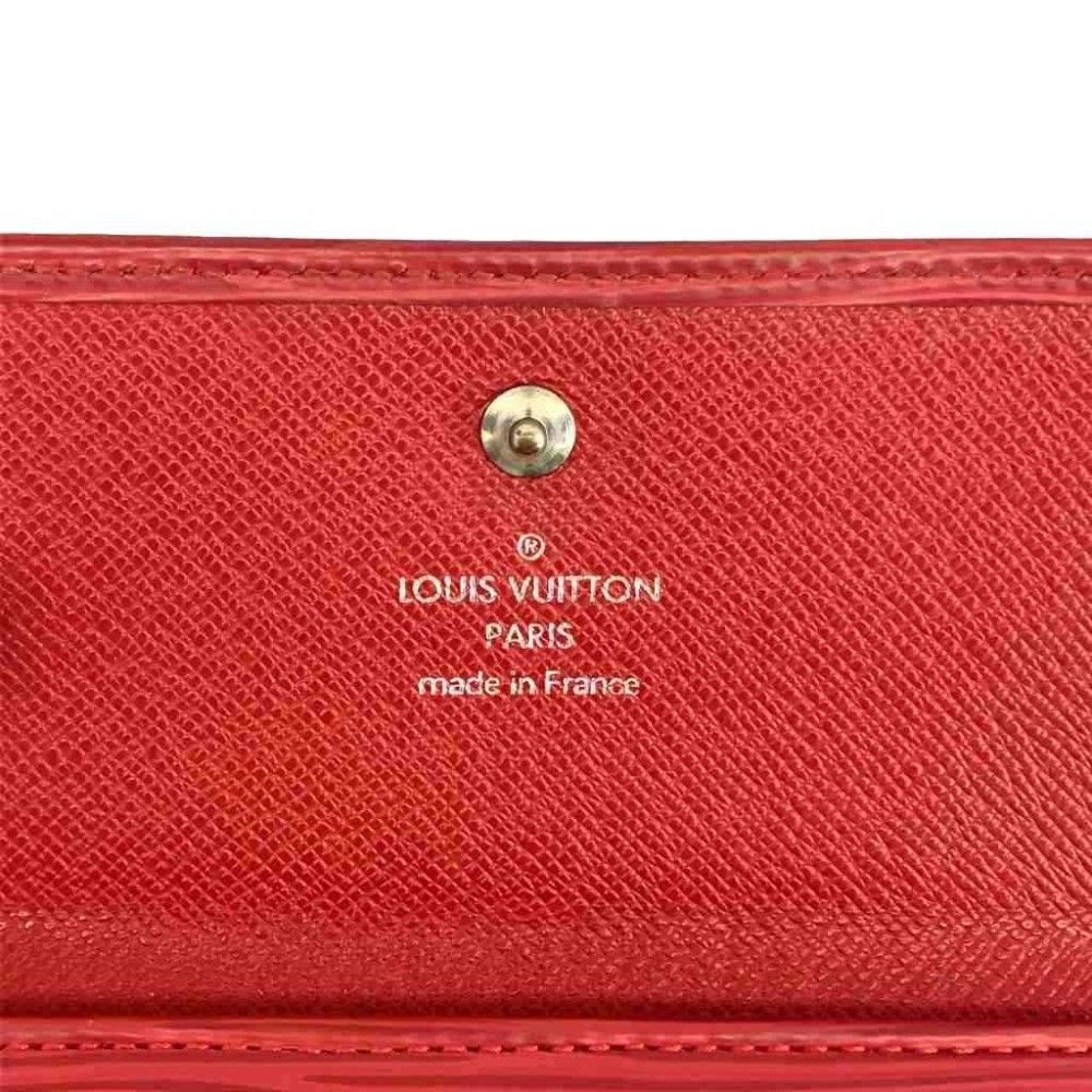 Louis Vuitton Epi Porte Monet Billets Cult Cles Wallet Bifold Leather Hook Logo — view 4